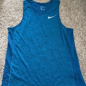 Nike Blue Dri-FIT Athletic Top Large Men’s